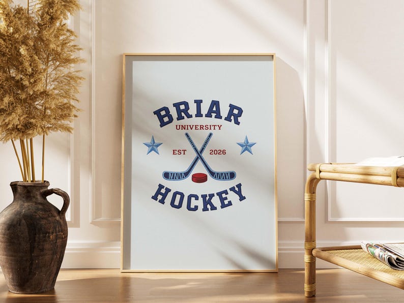 ICE HOCKEY ROMANCE INSPIRED POSTER BUNDLE reading space with hockey romance-inspired poster collection. Designed for fans of college romance, ice hockey stories,and BookTok favorites, this bundle brings the perfect bookish aesthetic  and gallery walls.Whether you're decorating your own space or searching for a thoughtful gift for a romance reader, this poste.Ice Hockey Romance Poster Bundle, Hockey Romance Bookish Wall Art,Briar U Decor,Garrett Graham & Hannah Wells Print Set,BookTok Reader Gift