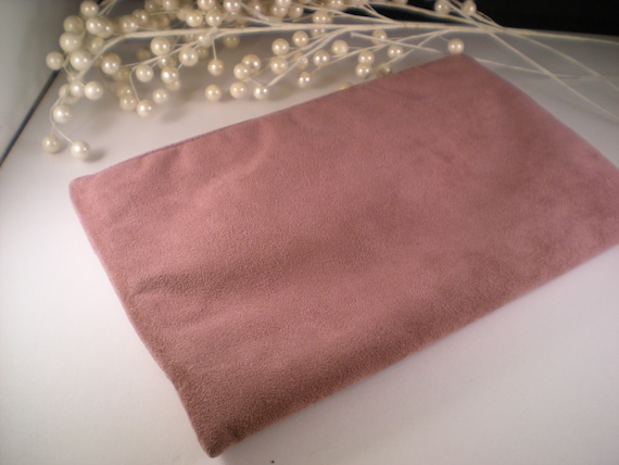 1980s Vintage Mauve/Dusty Rose Reva Ultrasuede Cl… - image 2