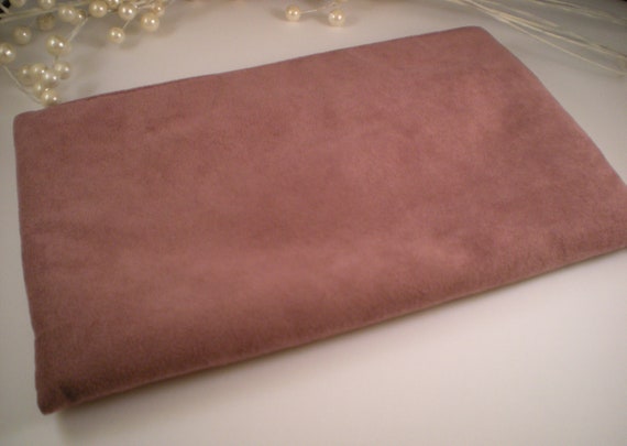 1980s Vintage Mauve/Dusty Rose Reva Ultrasuede Cl… - image 7