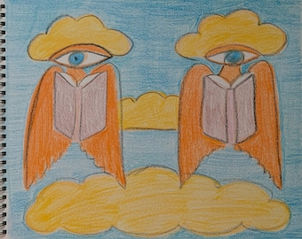 El crayón matutino original - Bibliotecarios