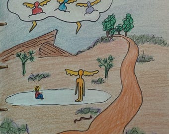 El crayón matutino original - Visita de la gente de las nubes