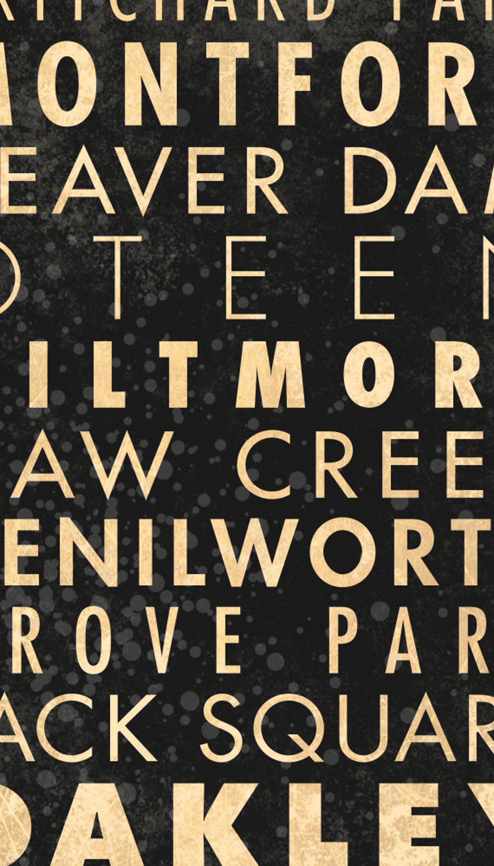 Asheville NC Neighborhoods Wall Art Sign Plaque Gift Present | Etsy