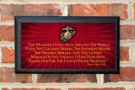 Us Marine Corps C Thank God For The Marines Eleanor Etsy