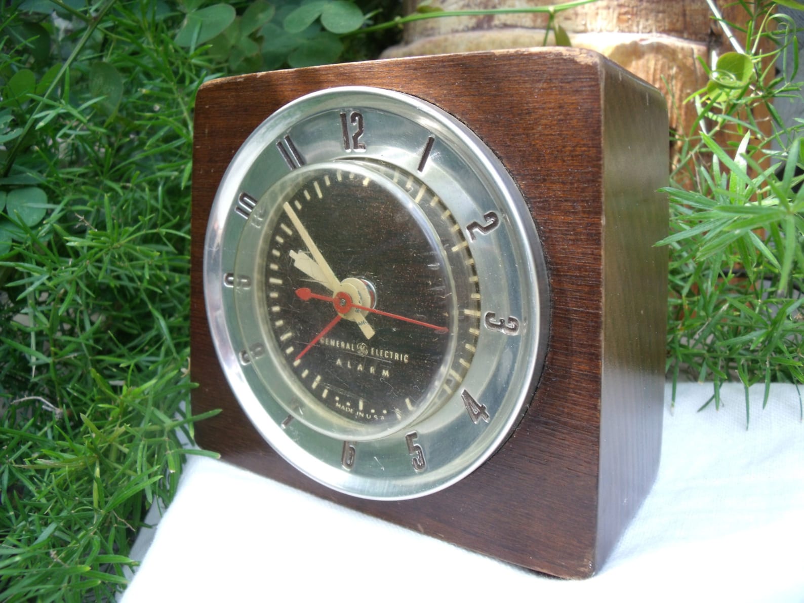 General Electric Alarm Clock Model 7HA212 1950's Clock Etsy
