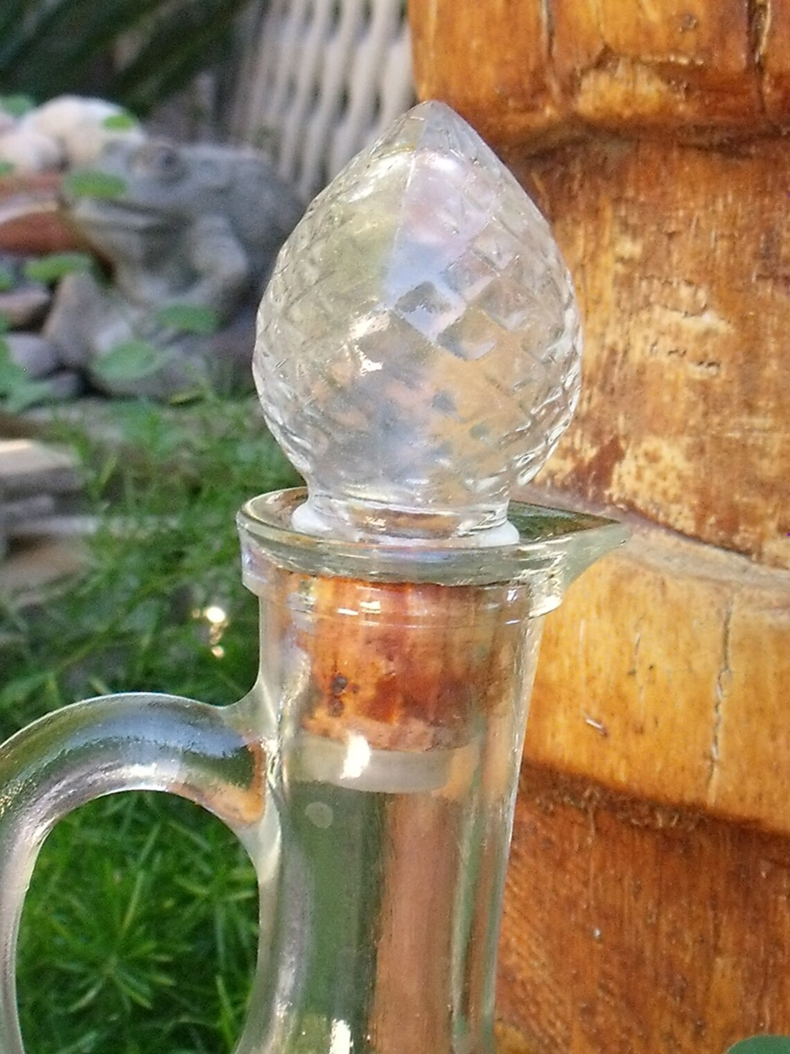 Vintage Avon SkinSoSoft Bath Oil Glass Bottle with Stopper Etsy