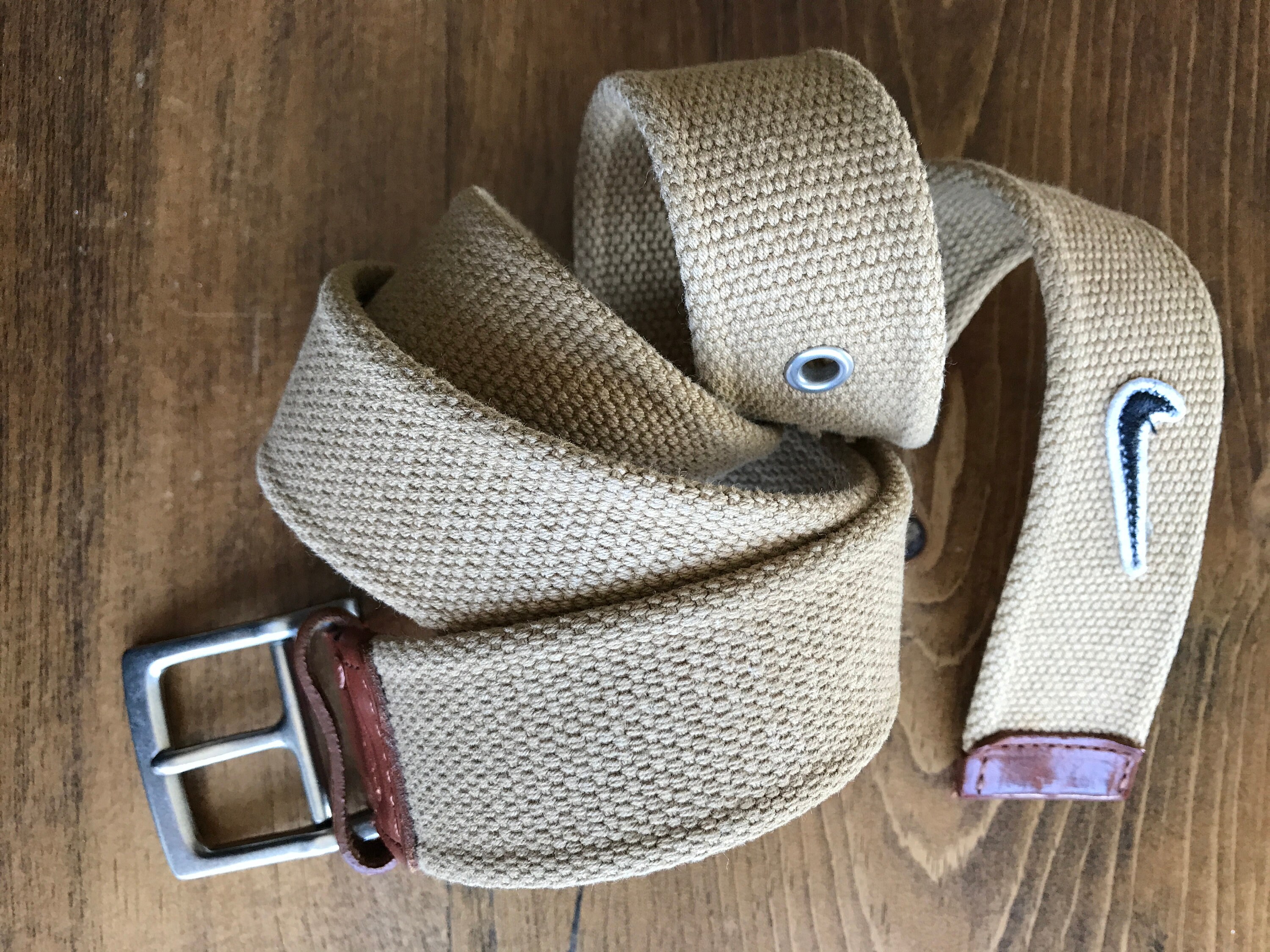 Vintage 90s Nike Cotton Golf Belt - Size 32 - Etsy