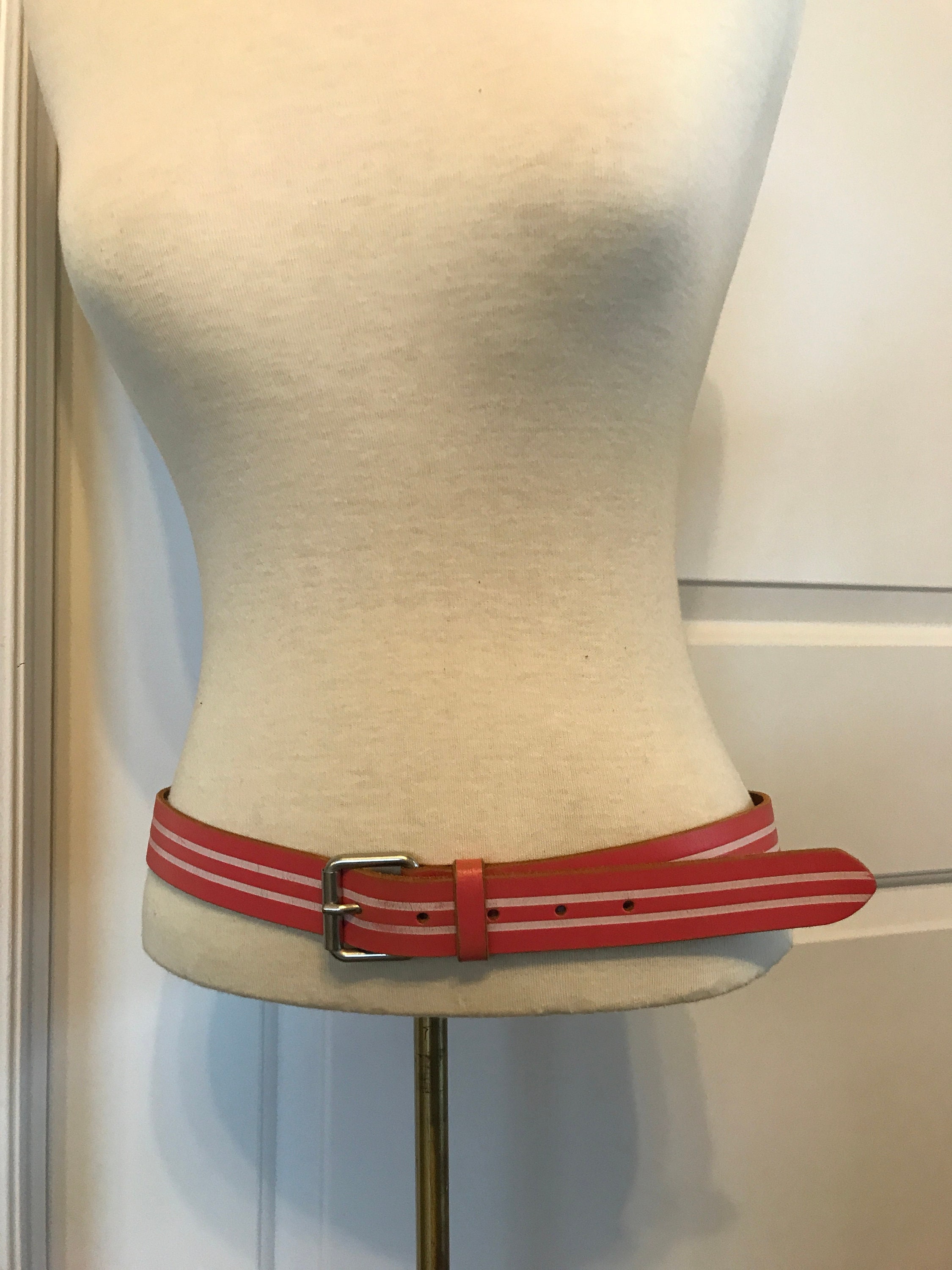 Preppy Gap Vintage Leather Belt Made in Italy - Etsy display picture 1