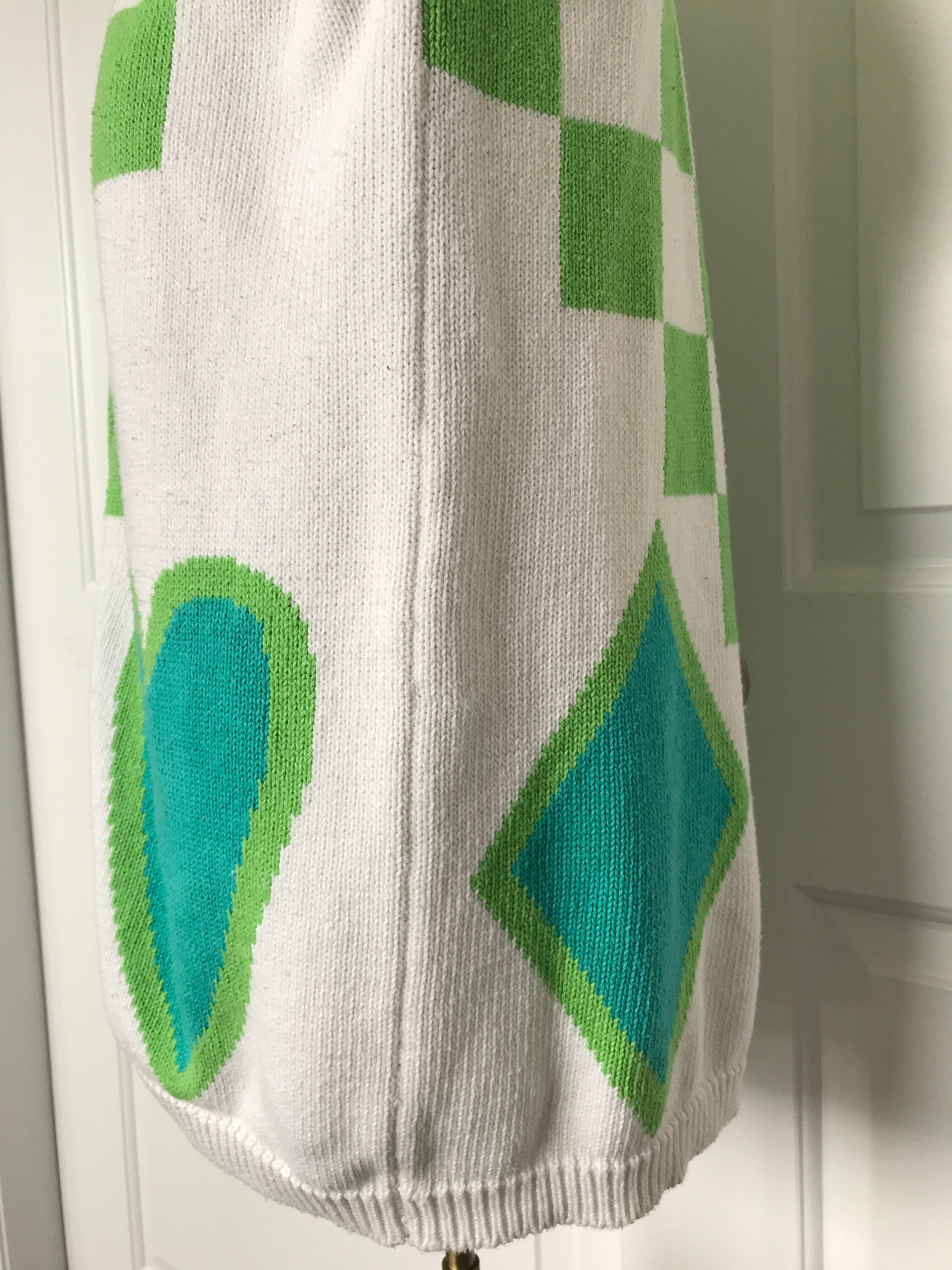 80s TAMRA Cotton HEART Cardigan, Perfect for Valentines Day