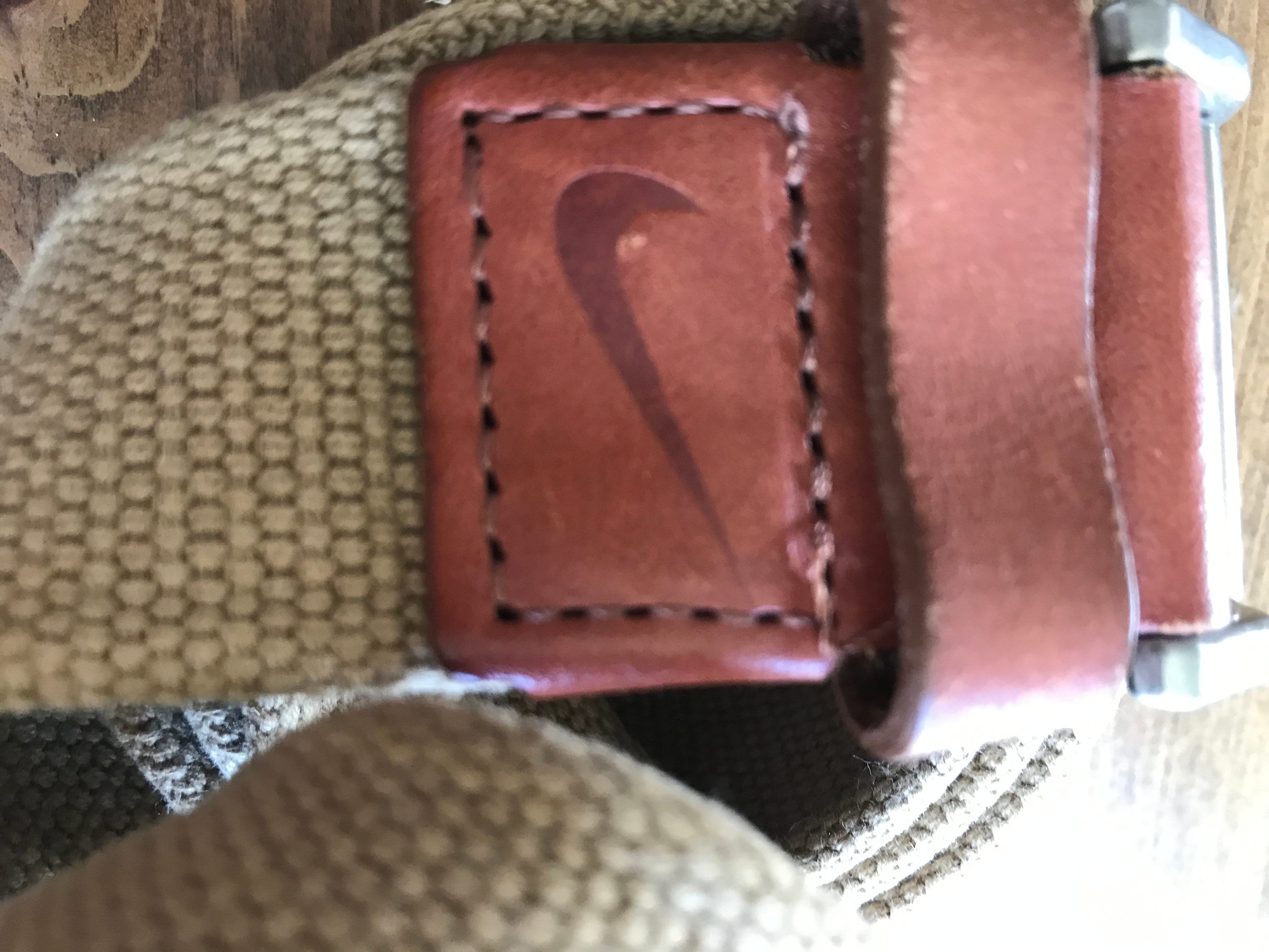 Vintage 90s Nike Cotton Golf Belt - Size 32 - Etsy