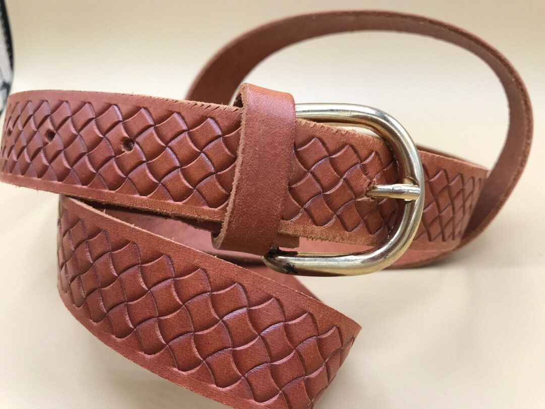 Vintage Genuine Leather Made in Italy Unisex Belt. - Etsy
