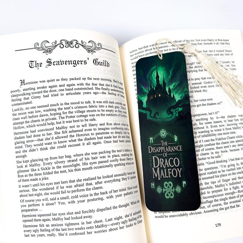 The Disappearances of Draco Malfoy Hardcover Limited Print Dark Fantasy
