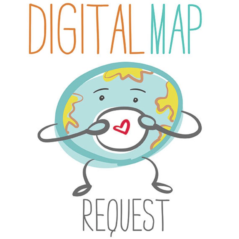 Digital Map File Add On - Etsy