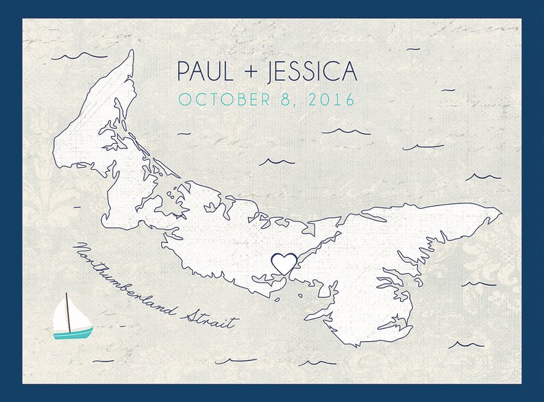 Cape Cod Wedding, Cape Cod Map, Guest Book Alternative, Cape Cod Wedding Gift, Massachusetts Wedding, New England Wedding image 3