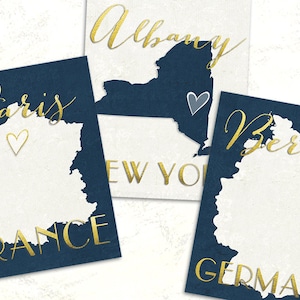Nozze blu navy + oro, numeri da tavolo, segnatavolo, decorazioni da viaggio per matrimoni, mappe del vecchio mondo o numeri da tavolo di qualsiasi colore personalizzato