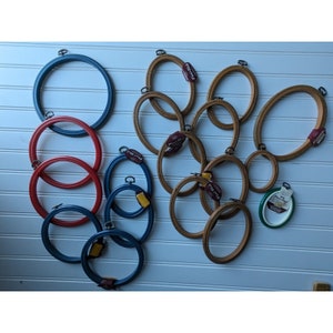 17 Flexi Hoop 2",3",5"6  Decorative Frames Multipurpose Hoops for Needlework