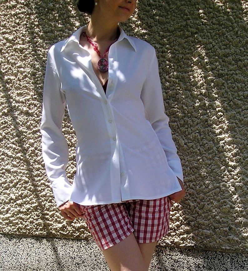 ON SALE Vintage 90s Oxford Button Shirt size XS-S