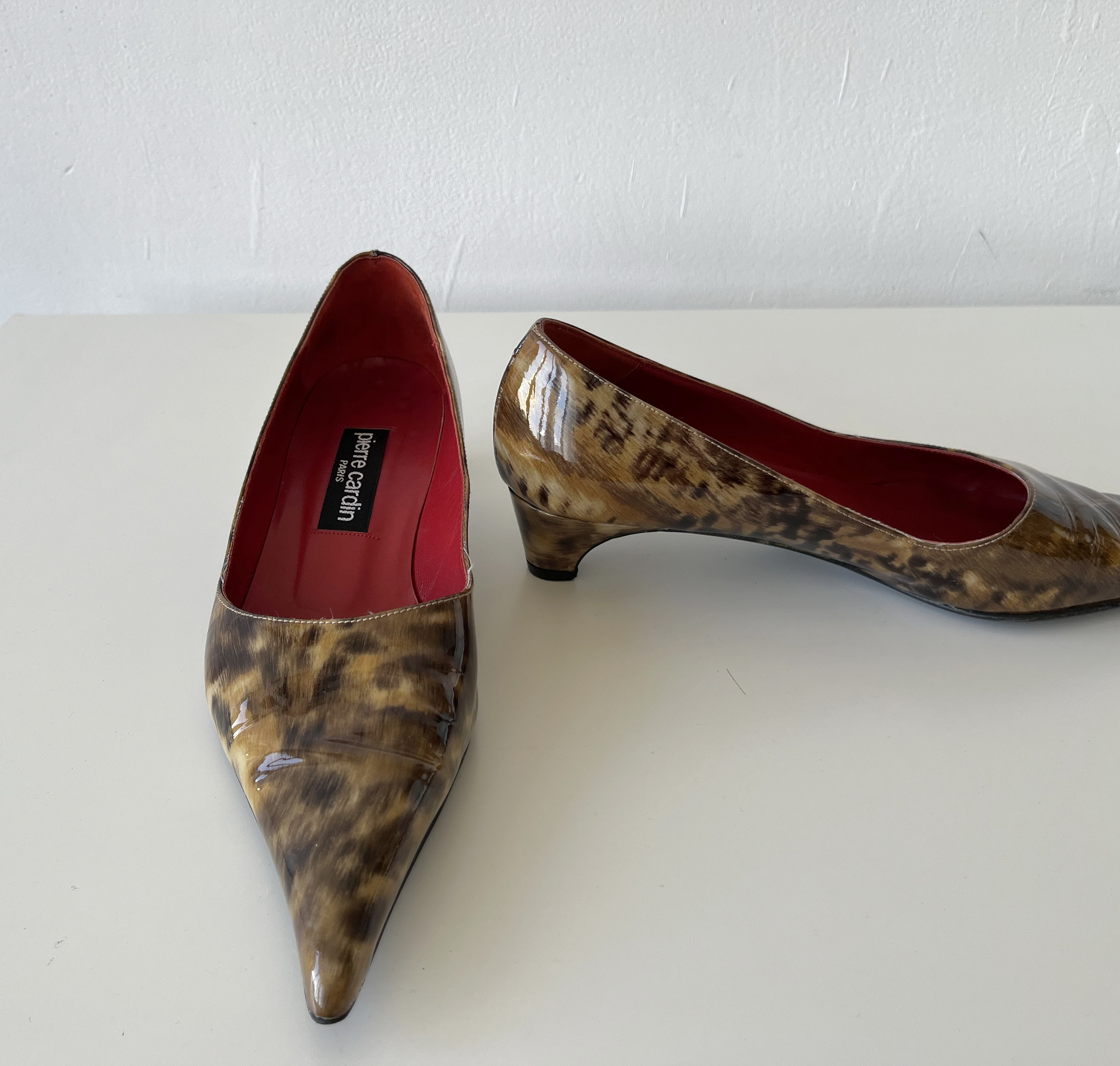 Vintage PIERRE CARDIN Leather Loafers Size 38 (eur), 7.5 (us) - Etsy