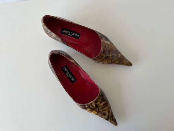 Vintage PIERRE CARDIN Leather Loafers Size 38 (eur), 7.5 (us) - Etsy