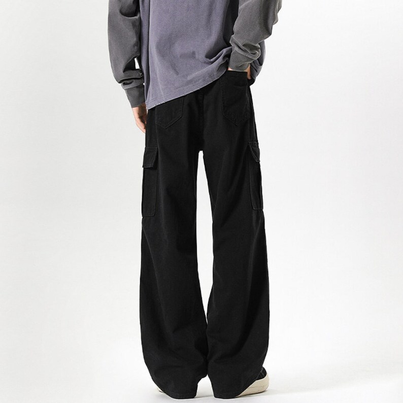 Wide Leg Pants | Baggy Loose Pocket Trousers | Daily Wear | Minimal Streetwear Style

Wide leg cargo pants with loose minimal streetwear style