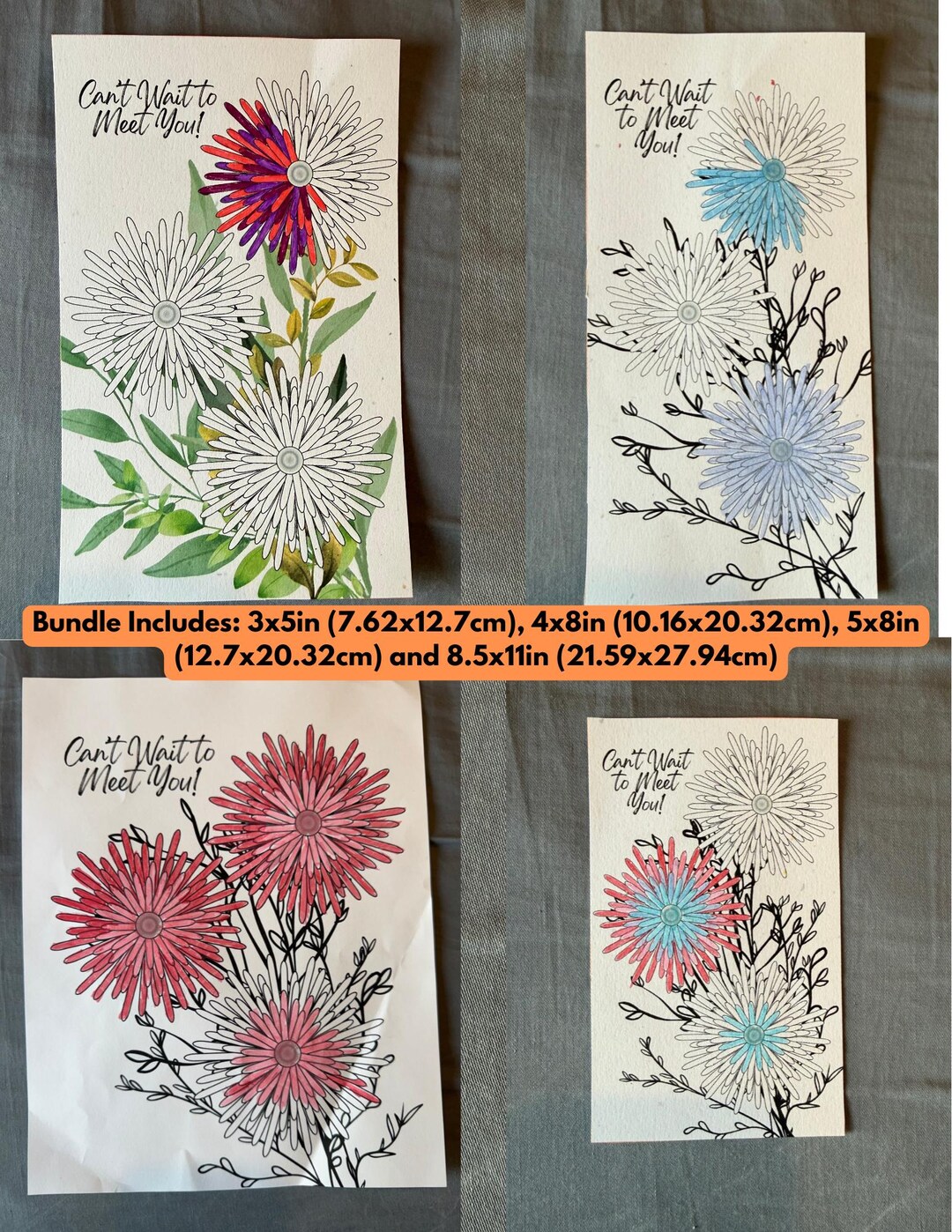 Daily Pregnancy Coloring Page Bundle - Etsy
