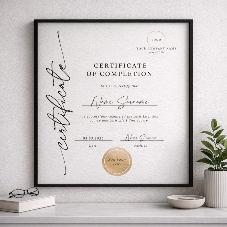 certificate of completion, certificate, certificate template, editable certificate, beauty certificate, custom certificate, training certificate, completion, printable, certificate of, canva templates, digital stamps, canva resume templates, canva timeline