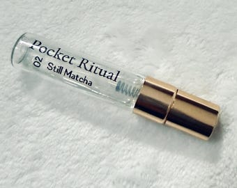 Perfume Still Matcha – Aroma cremoso a té verde para la piel (3 ml o 5 ml)