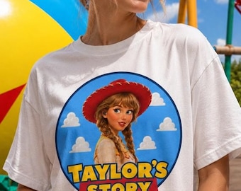 Taylor’s Story Swiftie Shirt | Toy Story Inspired Cowgirl Jessie Tee | Disney Parks Vacation Outfit
