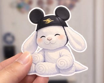 EVIE towel animal sticker | FISH EXTENDER Gift | Disney Cruise premium vinyl sticker