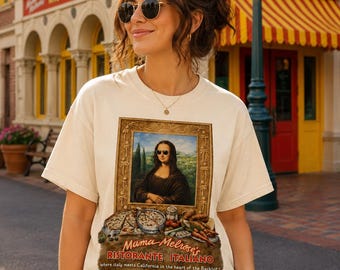 Mama Melrose’s Ristorante Italiano Shirt | Hollywood Studios Inspired Tee | Mona Lisa Restaurant Fan Shirt