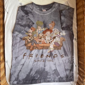Retro 90-tals Toy Story PNG, Buzz Woody Jessie Bo Peep Design, Bästa vänner-resa 1995 konstverk digital nedladdning bild 11