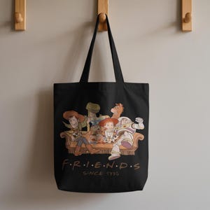 Retro 90-tals Toy Story PNG, Buzz Woody Jessie Bo Peep Design, Bästa vänner-resa 1995 konstverk digital nedladdning bild 10