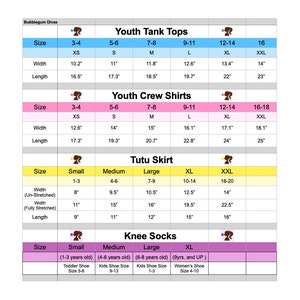 a chart showing the sizes and sizes of youth's t - shirts