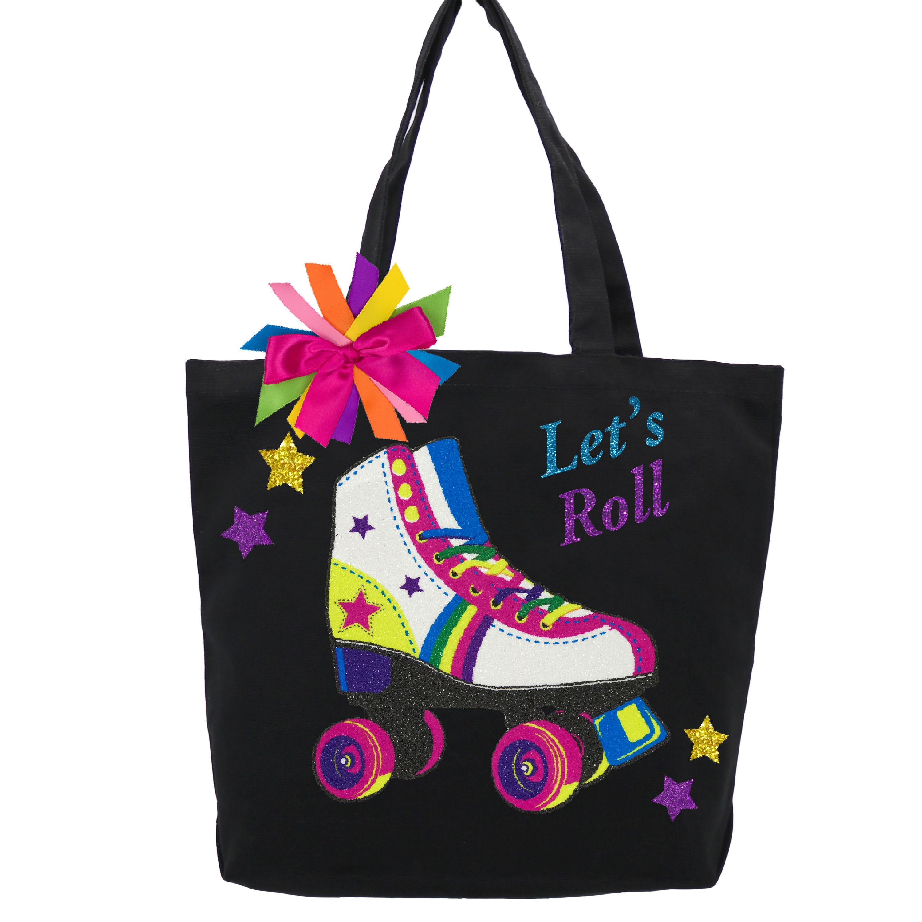 Roller Skate Personalized Tote Bag Canvas Book Bag Skating Etsy UK