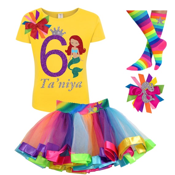 mermaid 7th birthday outfit