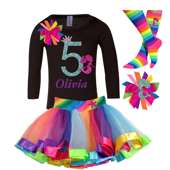 5th Birthday Party Outfits And Dresses Birthday Girl Tutu Dress Grace And Lucille