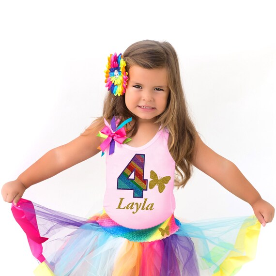 4 year old birthday girl outfit Clearance