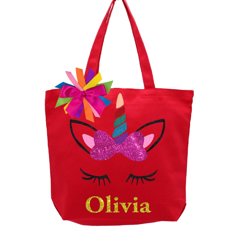personalized book bag