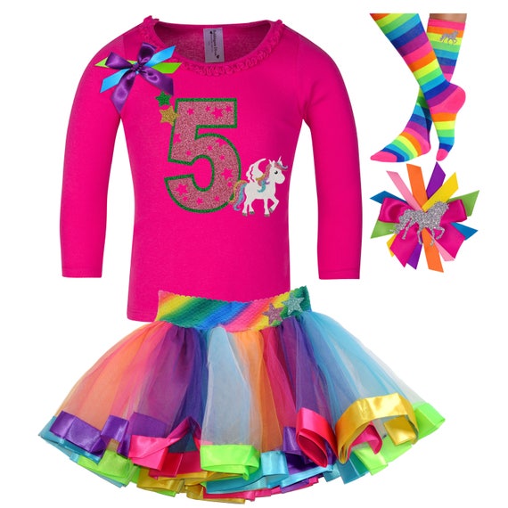 Stile 8 Cerchietti a Unicorno con Fascia di Compleanno Ragazza per Bambini Festa di Compleanno Forniture