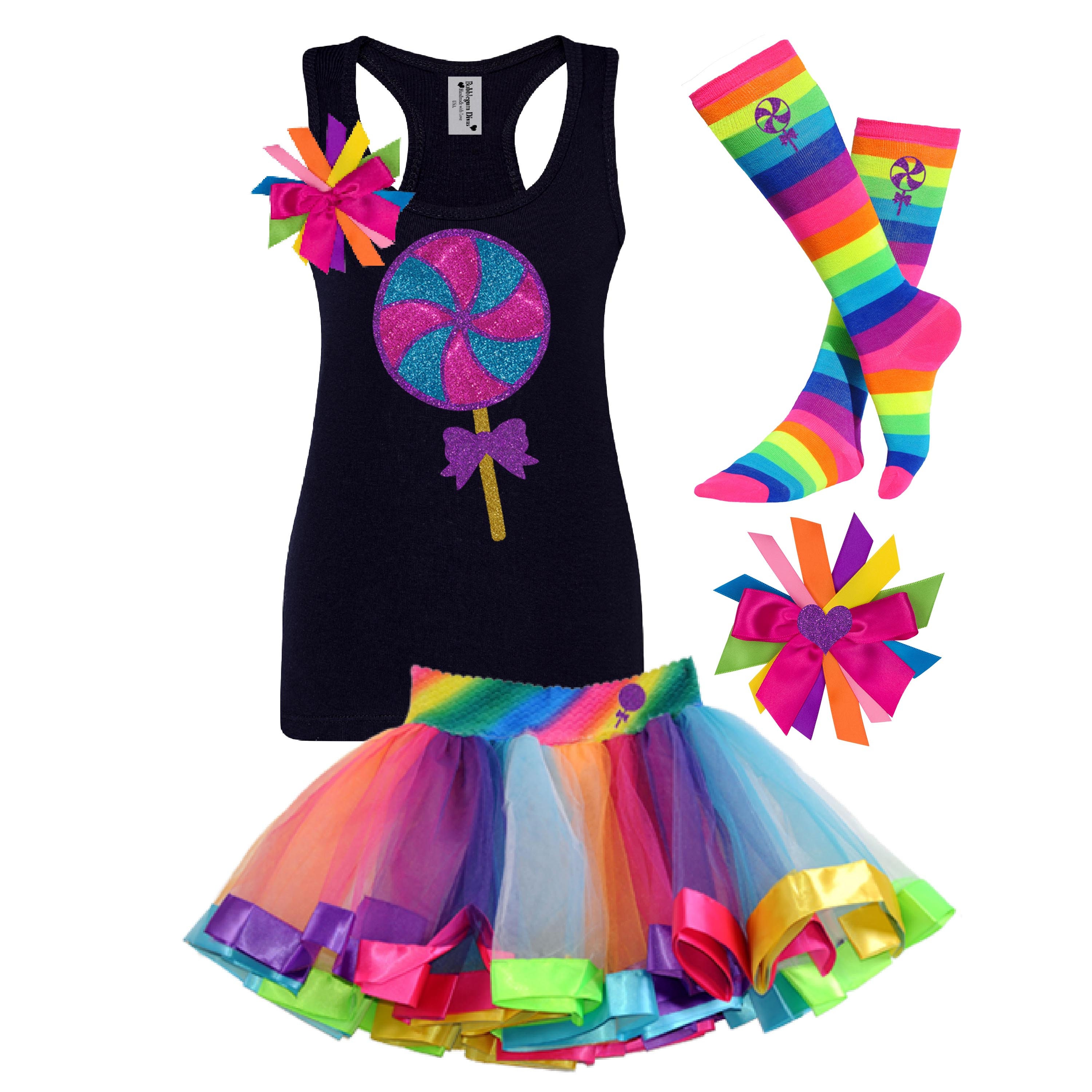 Rainbow Tutu Dress