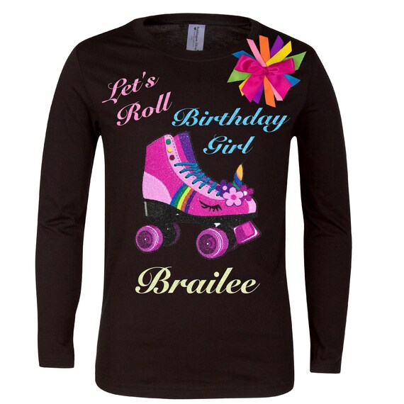 Roller skate birthday shirt Clearance
