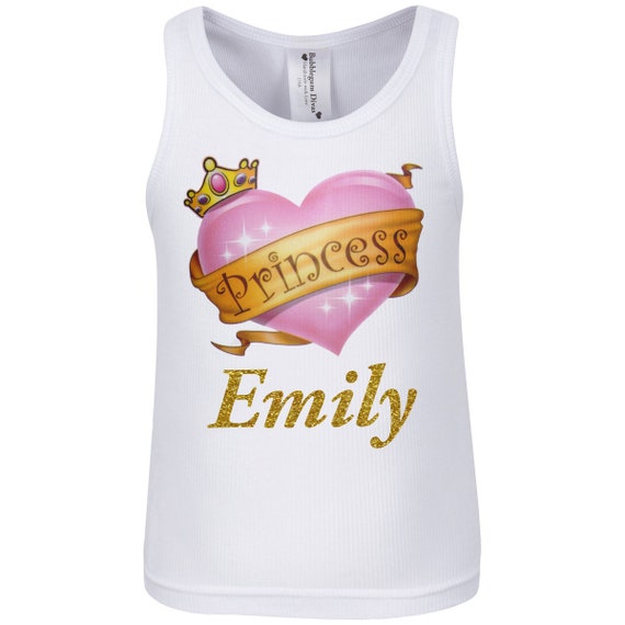pink and gold Birthday Shirt Rainbow Birthday Shirt-Gold Unicorn Appliqu\u00e9d Embroidered Pink and gold Crown Princess Birthday Shirt
