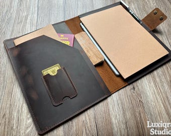 Funda personalizada de cuero para Surface Pro, para portátil Microsoft de 13 y 15 pulgadas, para libros y mucho más.