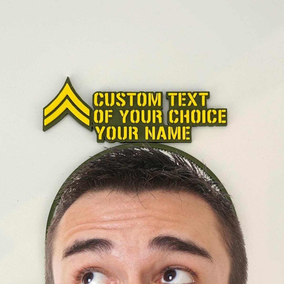 Personalized Army Corporal Headband, Corporal Headband, Army Corporal ...