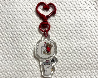 Aqua Teen Hunger Force Shake and Frylock Keychain