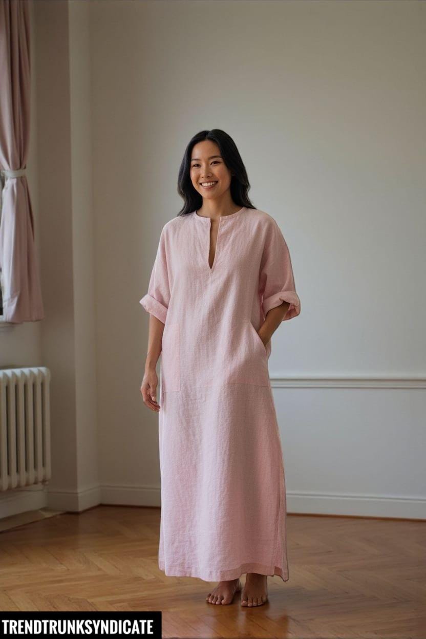 chinese dress ladies Women's White Kaftan Dress by Nuichan. Goddess White Maxi Dress main image 0