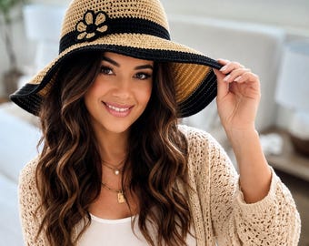 Crochet Pattern & Video / The summer Sunhat, Crochet hat Pattern, slip Stitch Hat, Summer Crochet, easy PDF, Adult Sizing best for gift