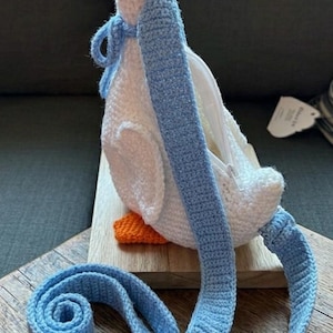 Goose Crochet Pattern | PDF Amigurumi Plush Goose bag | DIY Crochet Goose purse | gift for her