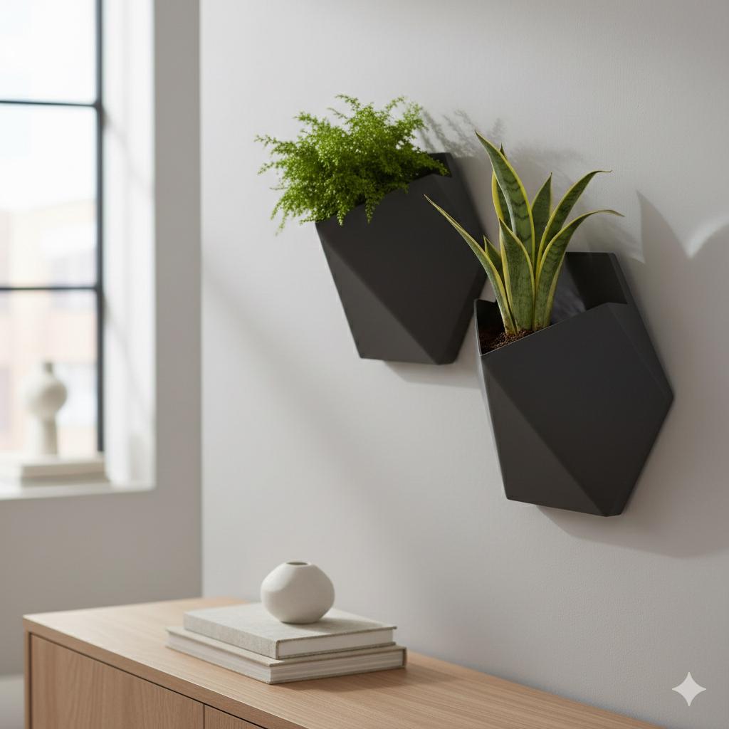 Elegant Modern Wall Planter Gallery