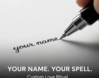 Custom Love Ritual Spell Intensifies attraction and strengthens emotional deep romantic connection