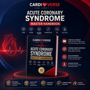 Spiekbriefje voor ECG-interpretatie | STEMI, NSTEMI, ACS Verpleegkundige studiegids (digitale download)